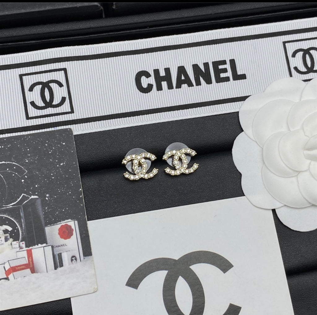 ChaneI Gold Bling Earrings