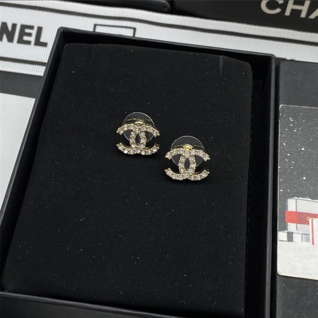 ChaneI Gold Bling Earrings