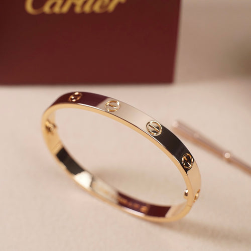 Cartier Love Plain 18K Gold Bracelet
