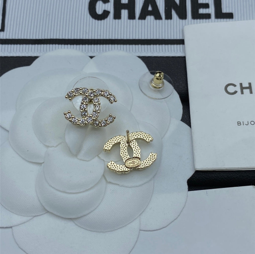 ChaneI Gold Bling Earrings